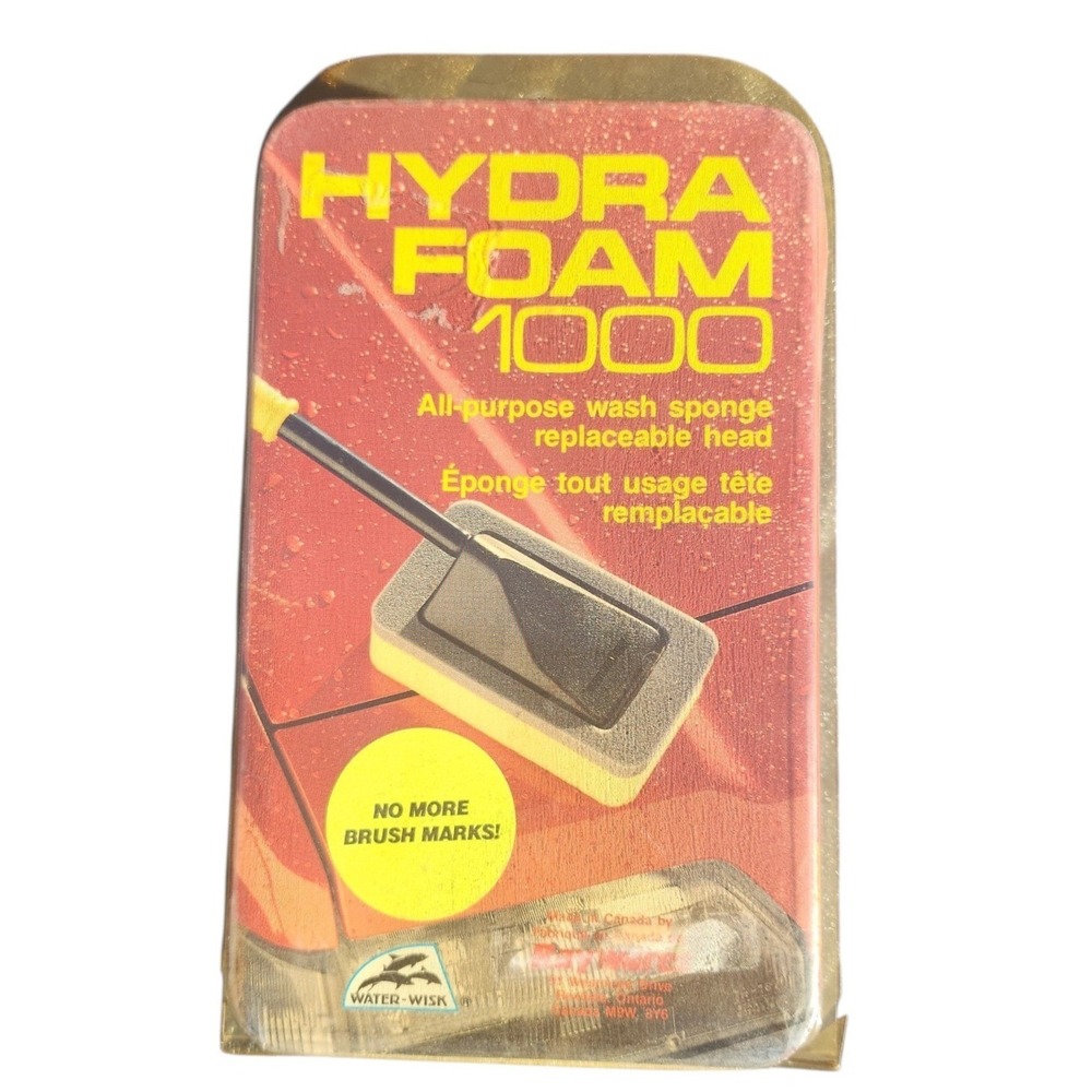 Water-Wisk Hydra Foam 1000 All-Purpose Wash Sponge Replaceable Head New